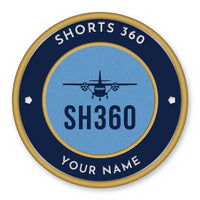 Thumbnail for Shorts 360-300 Patches - Circle + Name - Navy Sky