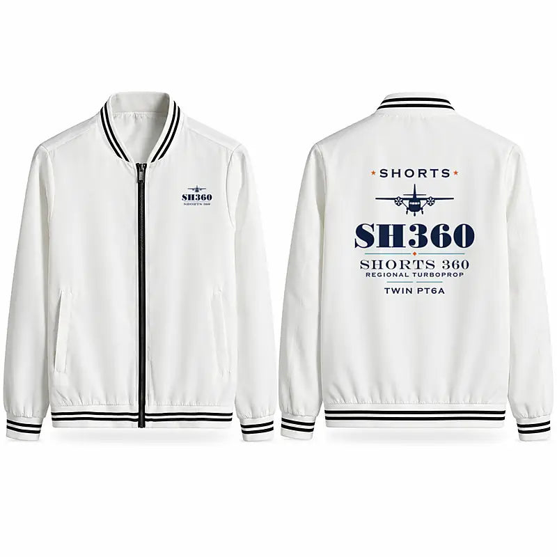 Shorts 360-300 Stylish Jackets - Baseball Collar - Heritage - White