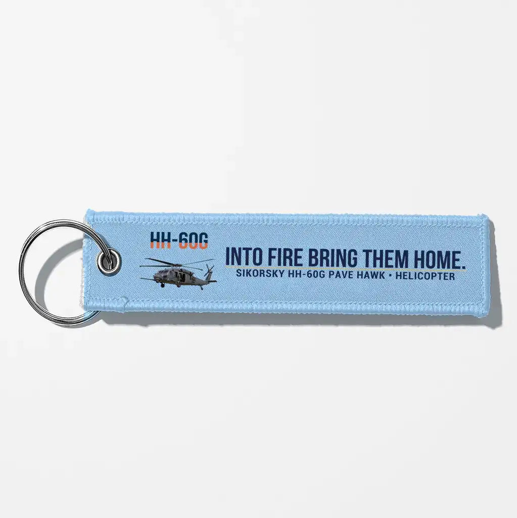 Sikorsky HH-60G Pave Hawk Aviator Key Chains - Light Blue