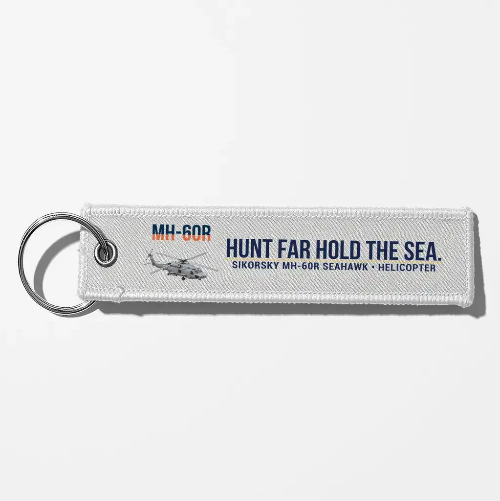 Sikorsky MH-60R Seahawk Aviator Key Chains - White