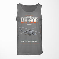 Thumbnail for Sikorsky MH-60R Seahawk design on gray tank top