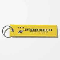 Thumbnail for Sikorsky S-61N Aviator Key Chains - Yellow