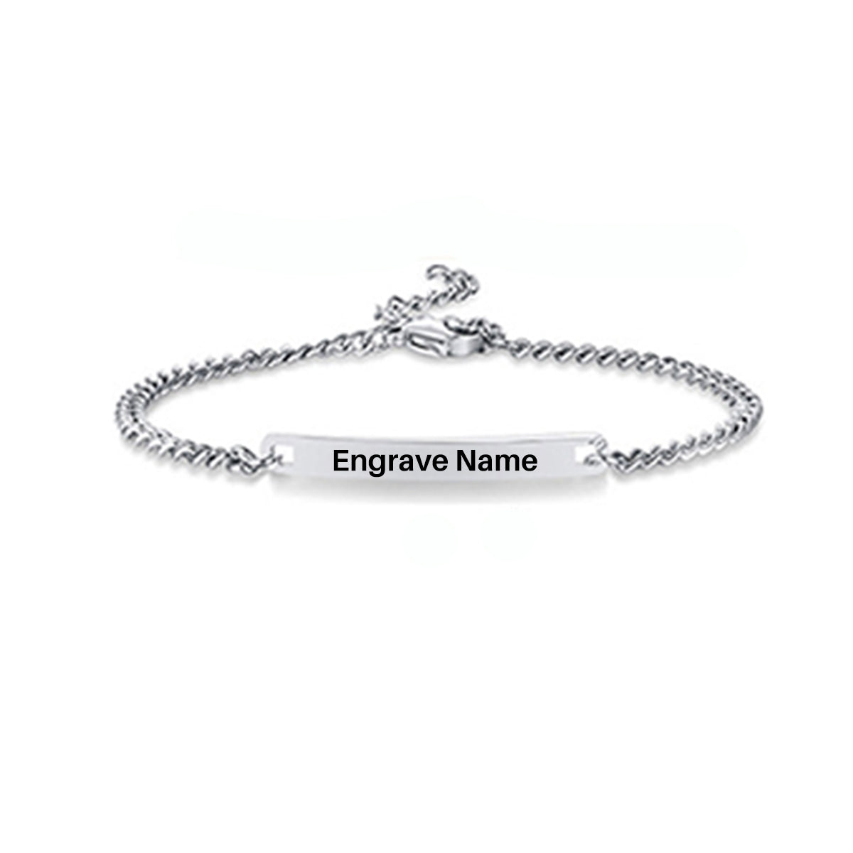 Super Quality Customizable Titanium Steel Bracelets (Woman)