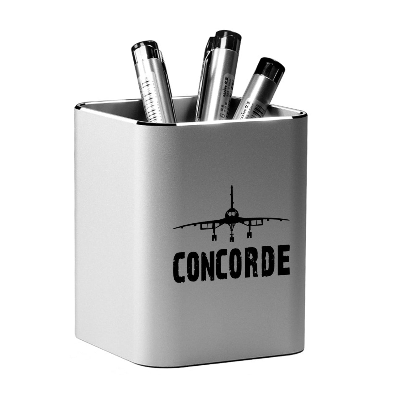 Concorde & Plane Designed Aluminium Alloy Pen Holders