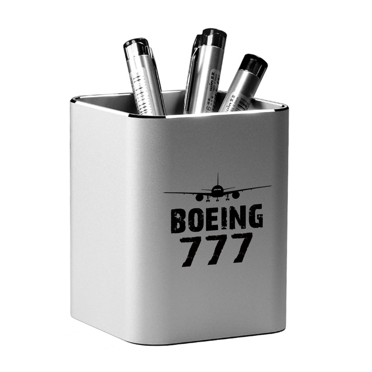 Boeing 777 & Plane Designed Aluminium Alloy Pen Holders