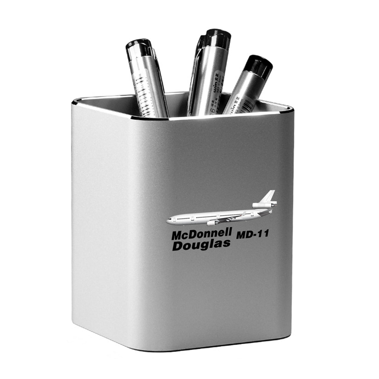 The McDonnell Douglas MD-11 Designed Aluminium Alloy Pen Holders