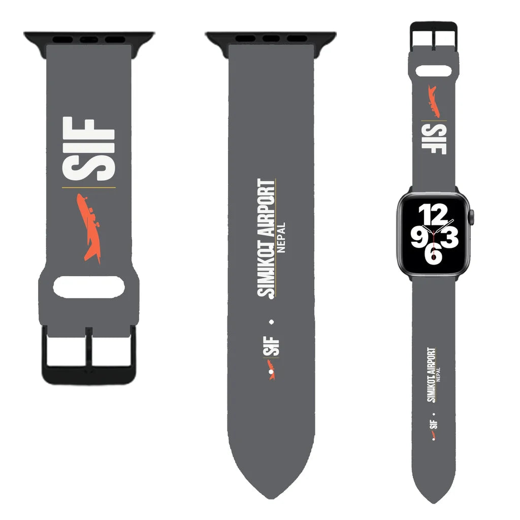 WBV6 | Simikot Airport SIF | Gray (Metal Buckle)