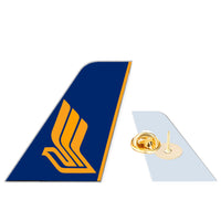 Thumbnail for Singapore Airlines Designed Tail Shape Badges & Pins