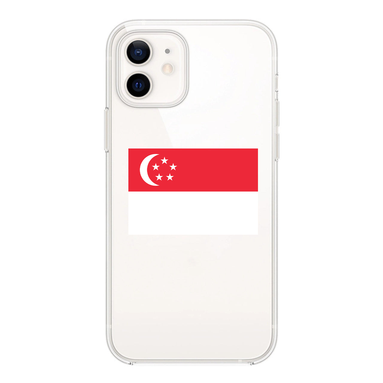 Singapore Designed Transparent Silicone iPhone Cases