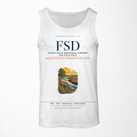 Thumbnail for Sioux Falls Regional Airport Joe Foss Field (FSD) design on white tank top