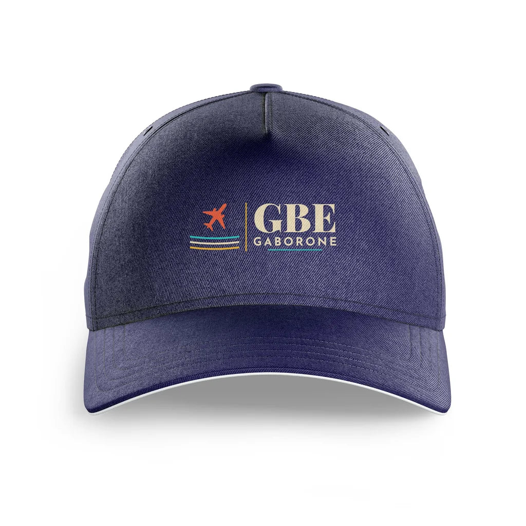 Sir Seretse Khama International Airport (GBE) printed hat - dark blue