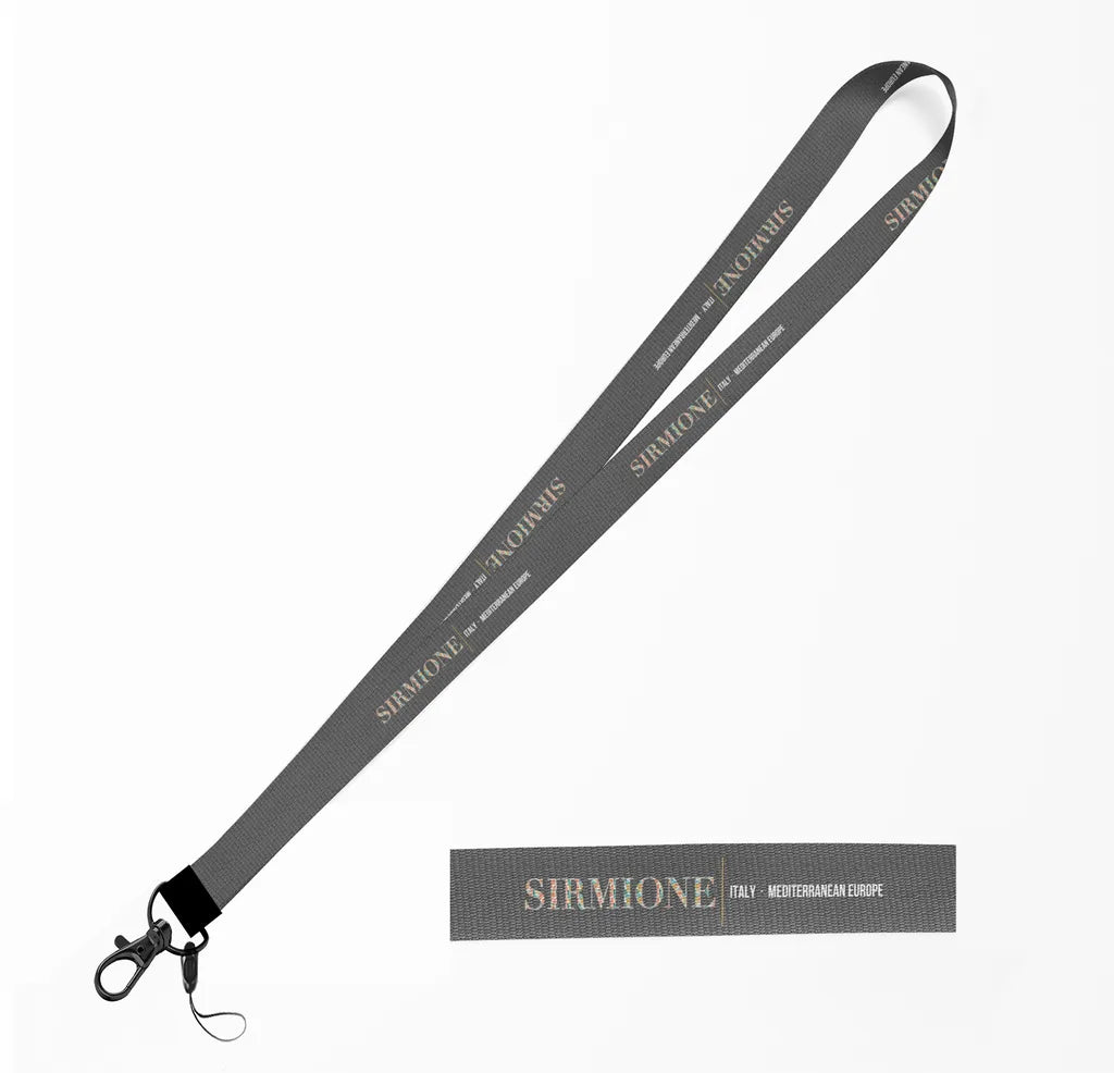 Sirmione City Series lanyard - gray