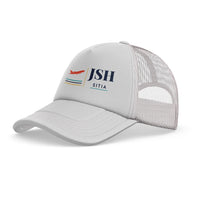 Thumbnail for Sitia Public Airport (JSH) trucker cap - white