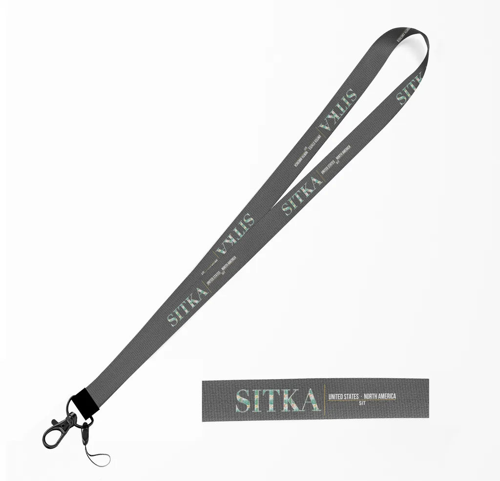 Sitka City Series lanyard - gray