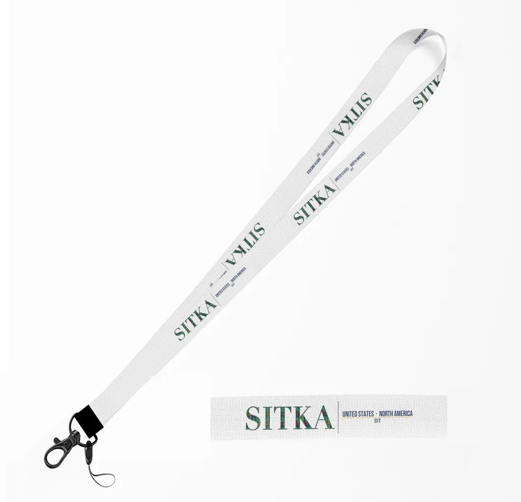 Sitka City Series lanyard - white