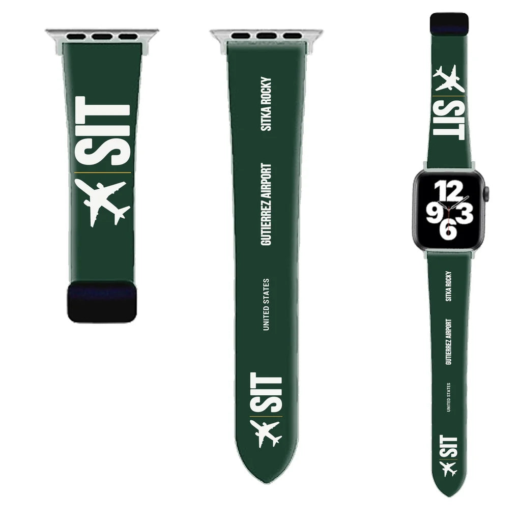WBV6 | Sitka Rocky Gutierrez Airport SIT | Dark Green (Magnetic Band)