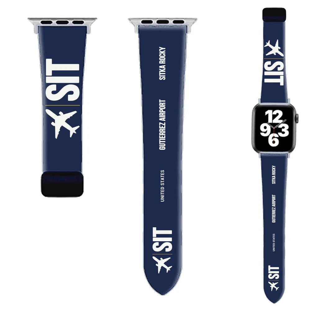 WBV6 | Sitka Rocky Gutierrez Airport SIT | Navy Blue (Magnetic Band)