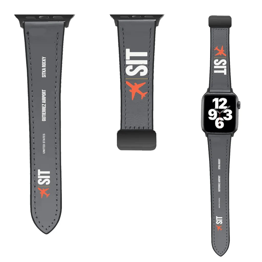 WBV6 | Sitka Rocky Gutierrez Airport SIT | Leather - Gray