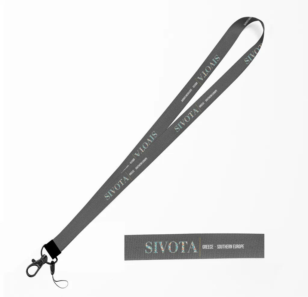 Sivota City Series lanyard - gray