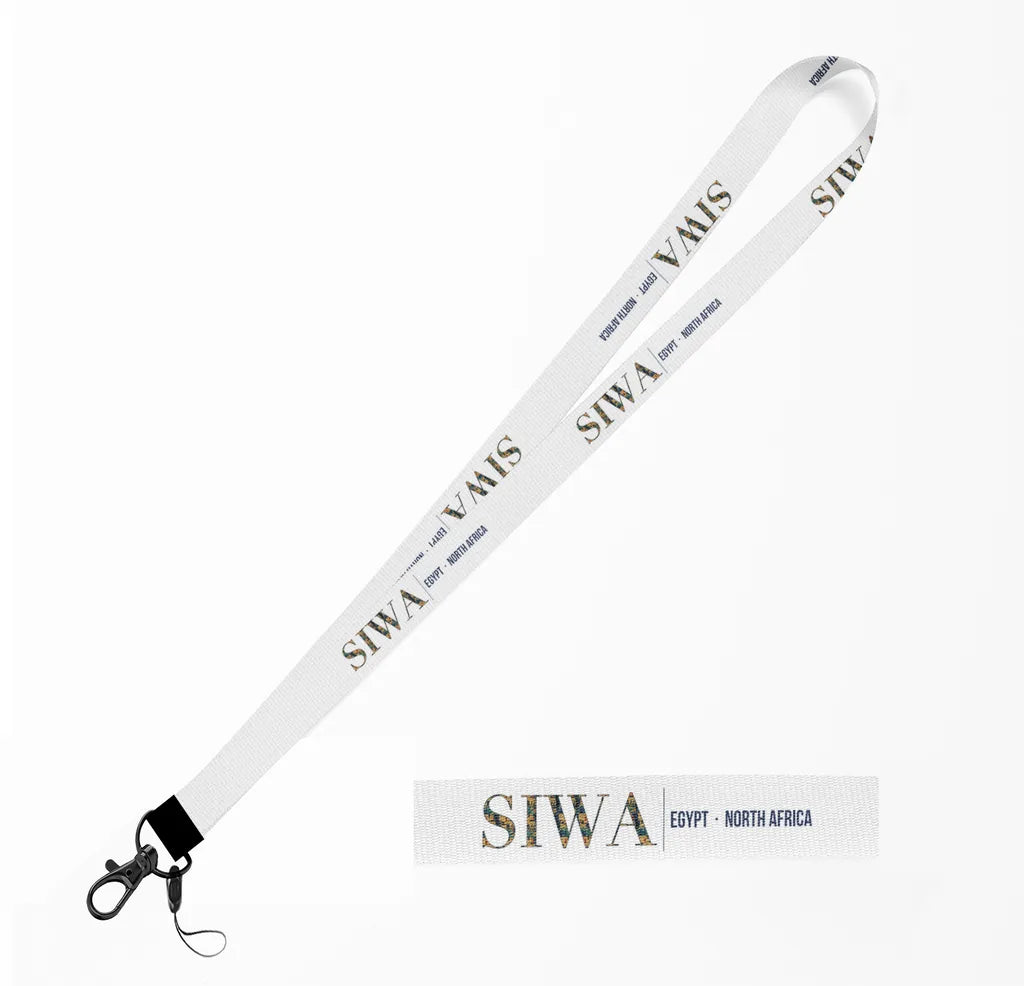 Siwa City Series lanyard - white