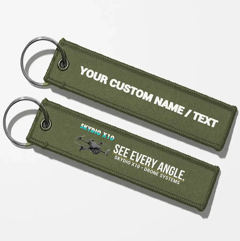 Skydio X10 Aviator Key Chains - Green Army - Personalized