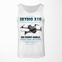 Thumbnail for Skydio X10 design on white tank top
