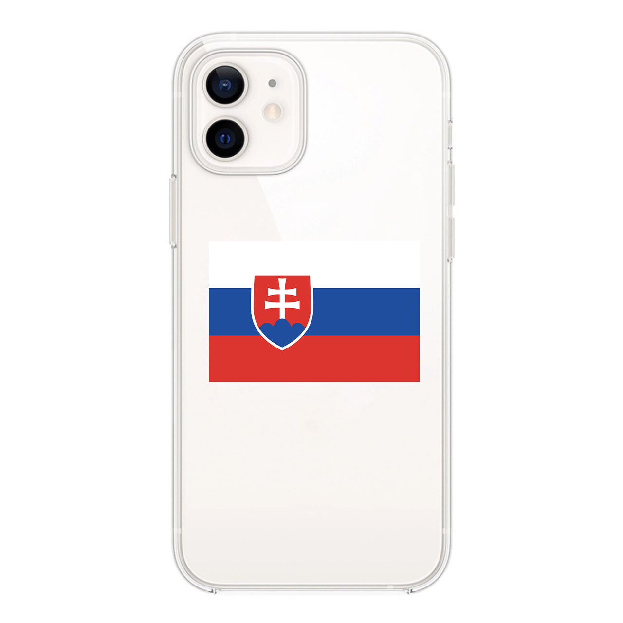 Slovakia Designed Transparent Silicone iPhone Cases