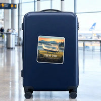 Thumbnail for Socata TBM 700 - 3D - Square Sticker - Suitcase