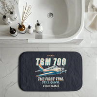 Thumbnail for Socata TBM 700 - Cartoon + Name - Bath Mat