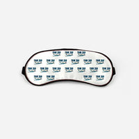 Thumbnail for Socata TBM 700 - Cartoon Pattern - Sleep Mask - White