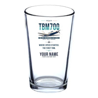 Thumbnail for Socata TBM 700 - Original + Name - Beer & Water Glass