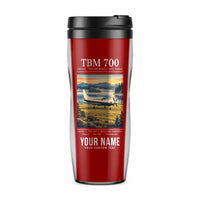 Thumbnail for Socata TBM 700 - Poster + Name - Plastic (No Holder) - Red