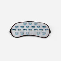Thumbnail for Socata TBM 850 - Cartoon Pattern - Sleep Mask - Light Gray