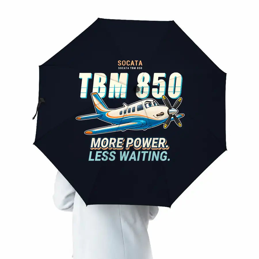 Socata TBM 850 - Cartoon - Umbrella