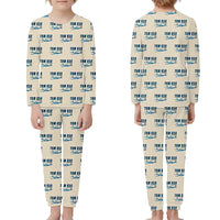 Thumbnail for Socata TBM 850 - Children Pajamas - Cartoon Pattern - Beige
