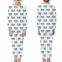 Thumbnail for Socata TBM 850 - Children Pajamas - Cartoon Pattern - White