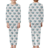 Thumbnail for Socata TBM 850 - Children Pajamas - Original Pattern - Light Gray