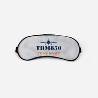 Thumbnail for Socata TBM 850 - Heritage + Name - Sleep Mask - Light Gray