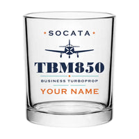 Thumbnail for Socata TBM 850 - Heritage + Name - Special Whiskey Glass