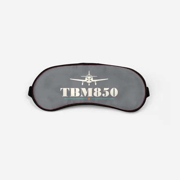 Socata TBM 850 - Heritage - Sleep Mask - Gray