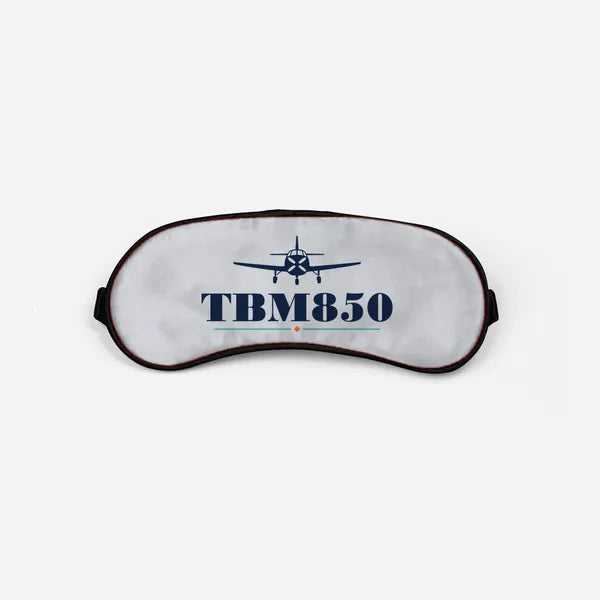 Socata TBM 850 - Heritage - Sleep Mask - Light Gray