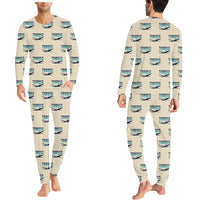 Thumbnail for Socata TBM 850 - Men Pajamas - Original Pattern - Beige