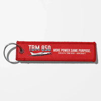 Thumbnail for Socata TBM 850 Aviator Key Chains - Red
