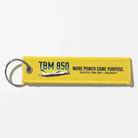 Thumbnail for Socata TBM 850 Aviator Key Chains - Yellow