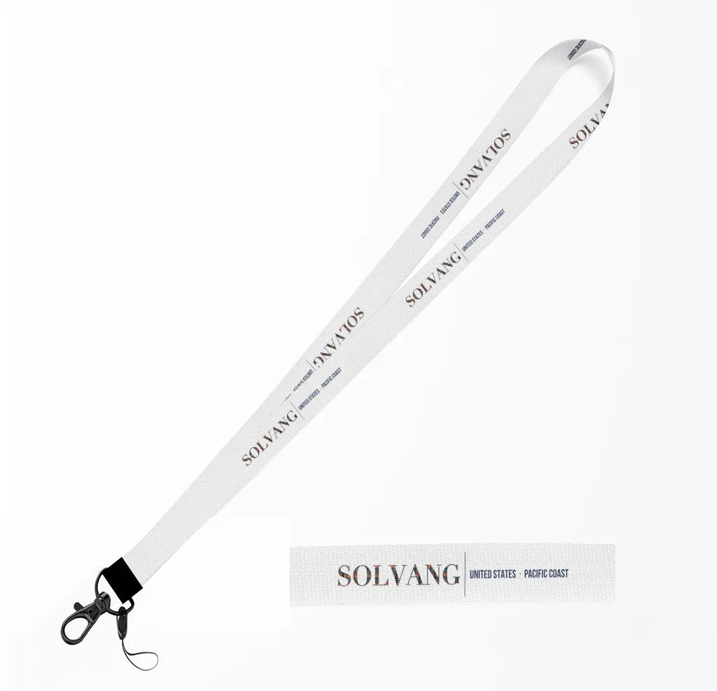 Solvang City Series lanyard - white