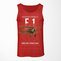 Thumbnail for Sopwith Camel F.1 design on red tank top