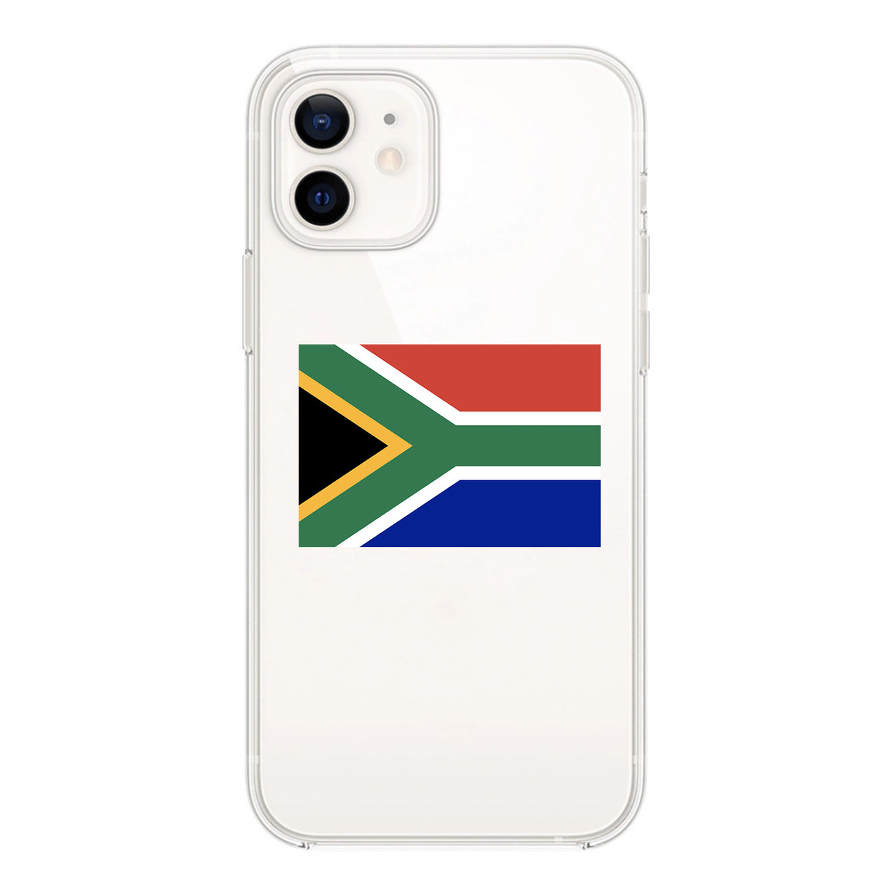 South Africa Designed Transparent Silicone iPhone Cases