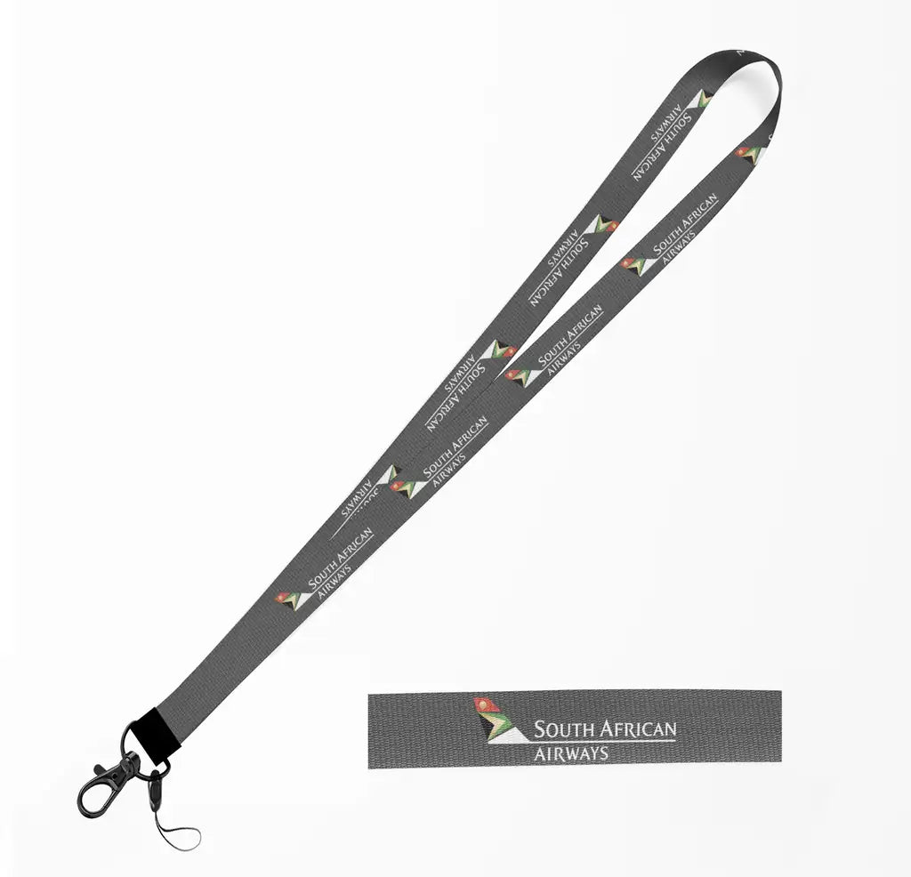 South African Airways lanyard - gray