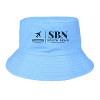 Thumbnail for South Bend International Airport (SBN) summer hat - light blue