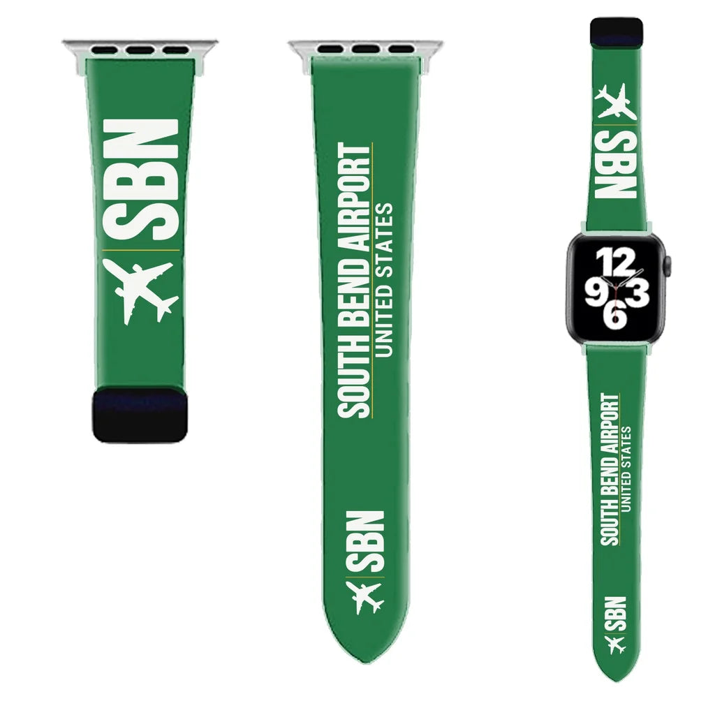 WBV6 | South Bend International Airport SBN | Green (Magnetic Band)